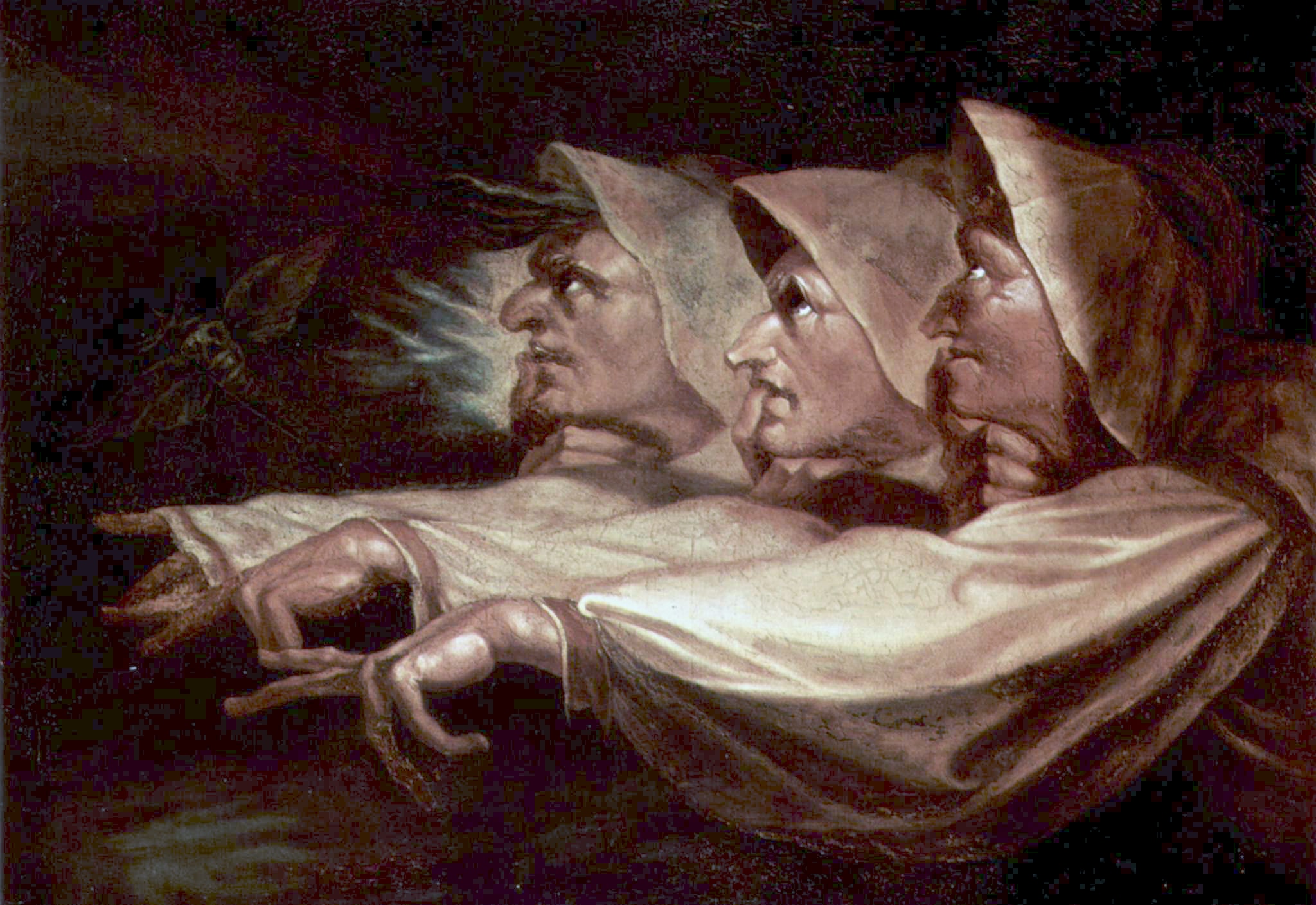 Johann Heinrich Füssli, Le tre streghe