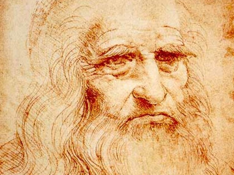 Leonardo da Vinci, Autoritratto (1513 circa), Torino, Biblioteca Reale