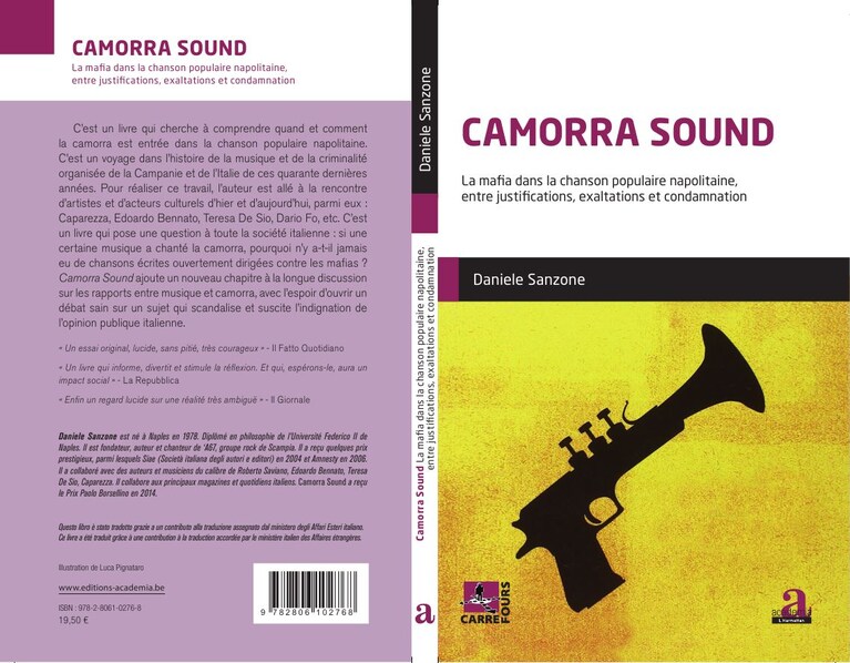 La copertina di "Camorra Sound" per l'edizione belga