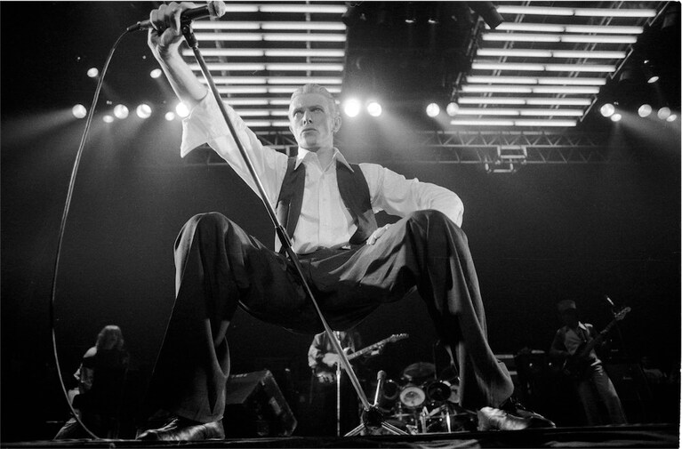 David Bowie come Duca Bianco, 1976; ©Michael Putland