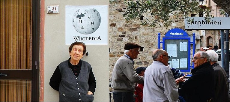 Wikipedia e Facebook a Civitacampomarano