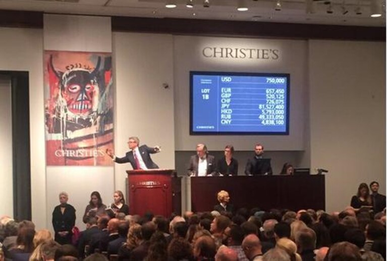 (#worldauctionrecord @ChristiesInc su Twitter)