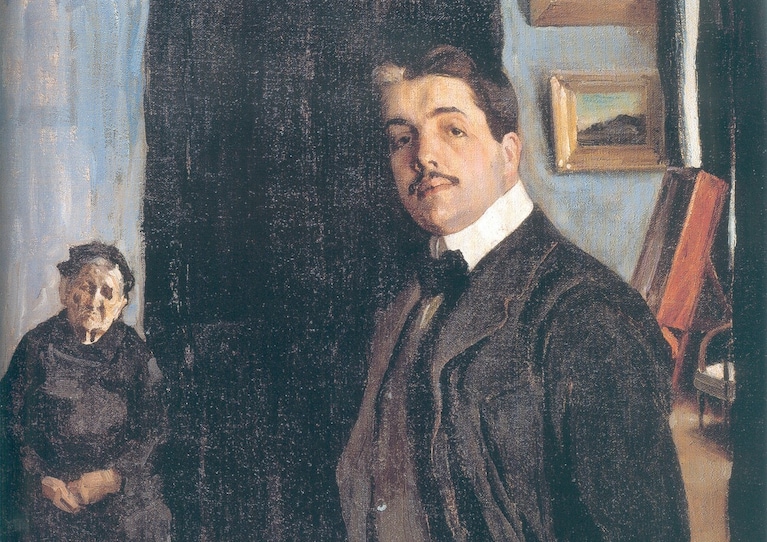 Sergej Diaghilev ritratto da Leon Bakst