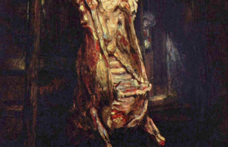 "Bue macellato" (1655), Louvre, Parigi