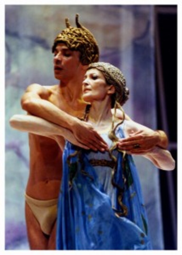 Carla Fracci e Gheorghe Jancu, ph. Paolo Bonciani