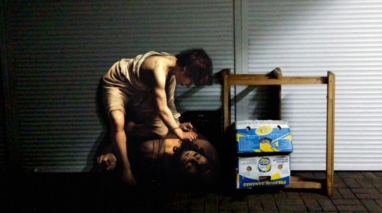 "Davide con la testa di Golia" di Caravaggio