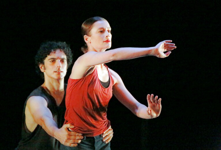 Aurelie Dupont ed Alessio Carbone, ph. Francette Levieux