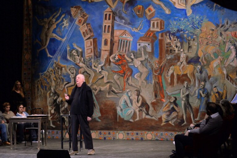 "Lu Santo Jullare Francesco", in scena a Bologna nel 2014
