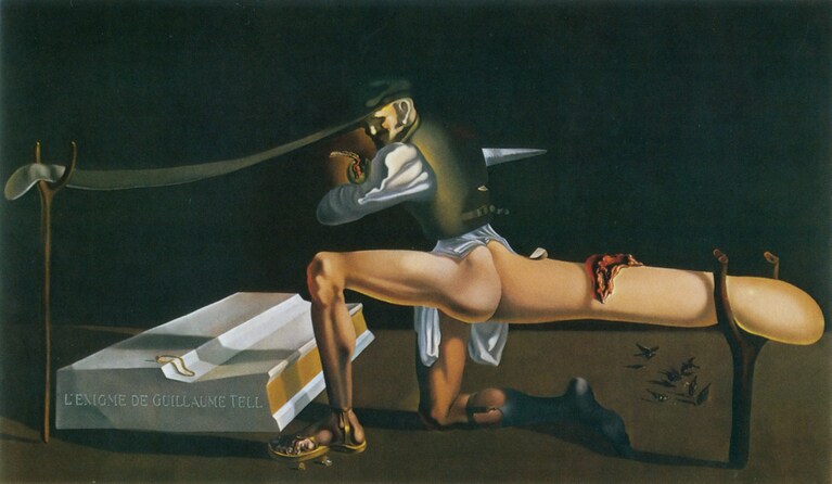"L'enigma di Guglielmo Tell", Salvador Dalì (1933)