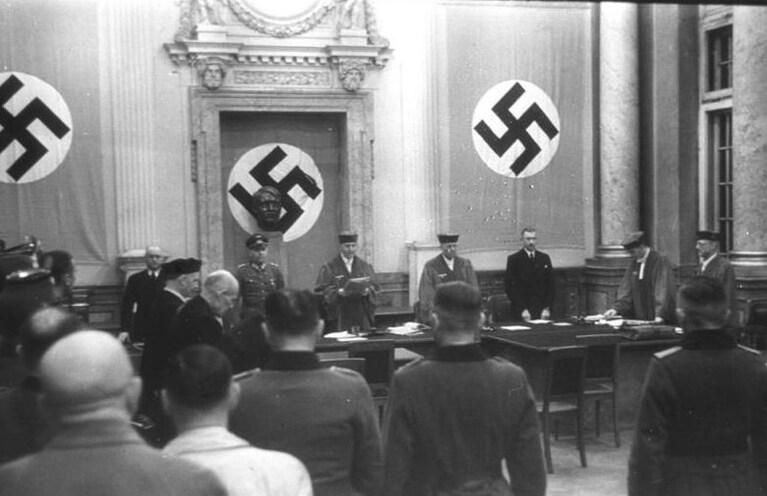 Il processo ai partecipanti dell'attentato del luglio 1944