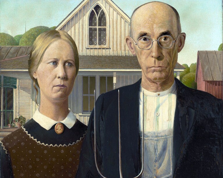 American Gothic, Grant Wood (1930)