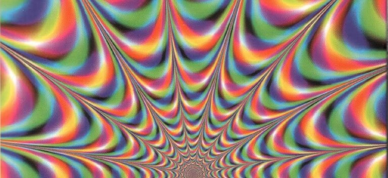 "Le porte della percezione", copertina dell'edizione Mondadori