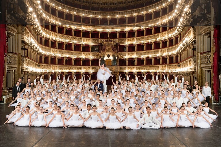 Scuola di Ballo del Teatro di San Carlo, ph. Francesco Squeglia
