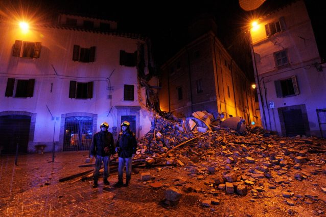 Terremoto Centro Italia: forte scossa a Camerino