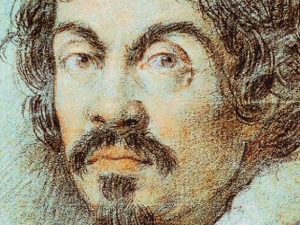 Ritratto di Caravaggio di Ottavio Leoni, 1621