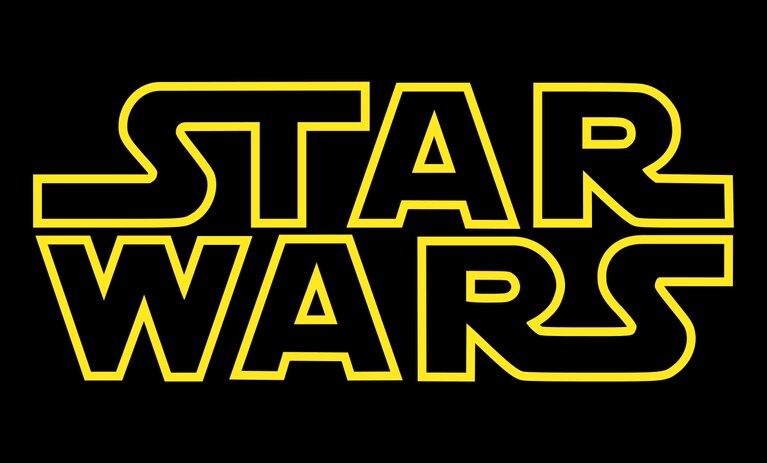 Il leggendario logo di Star Wars