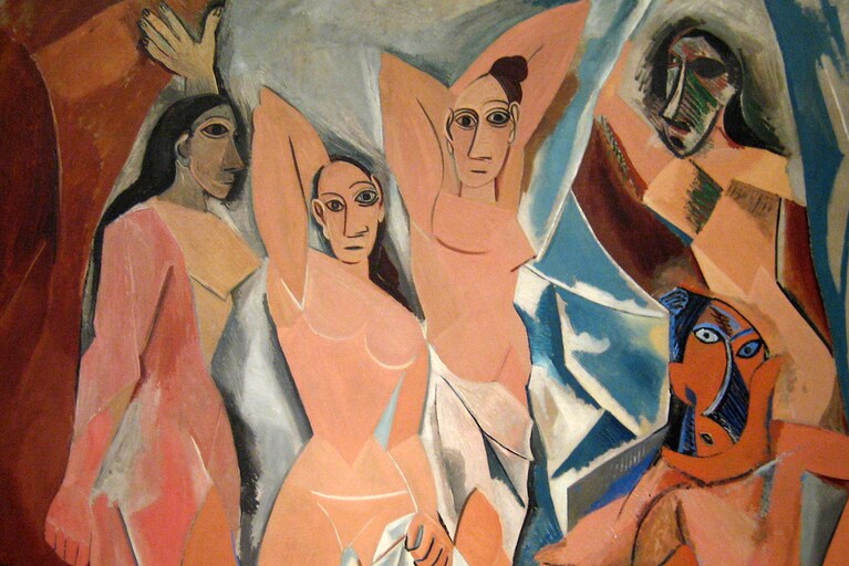 Les demoiselles d'Avignon, Pablo Picasso, MoMA, New York