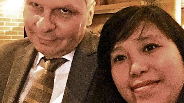 Horst Koenig e la moglie Grace