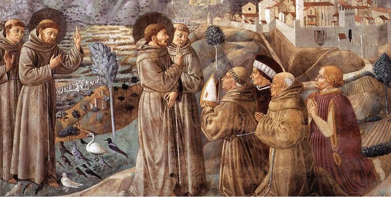 Scene di vita di San Francesco, Benozzo Gozzoli