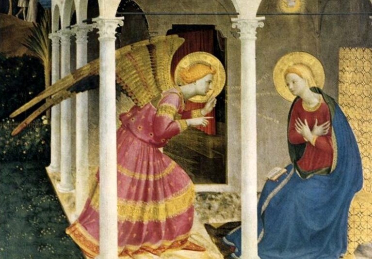 Beato Angelico, l'Annunciazione di Cortona