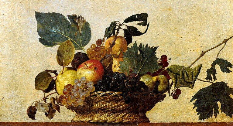 Canestra di frutta, Caravaggio, Pinacoteca Ambrosiana di Milano