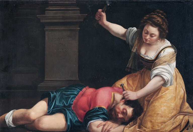 Giaele e Sisara (1620), Szépművészeti Múzeum, Budapest