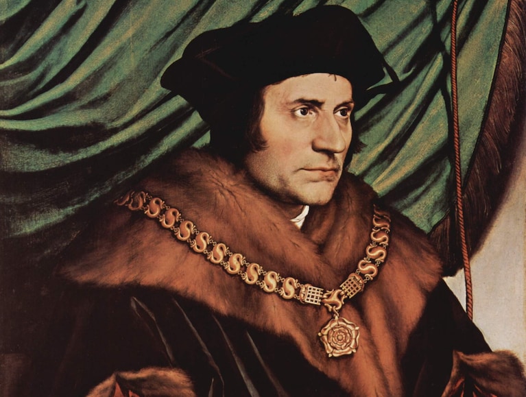 Thomas More, ritratto di Hans Holbein (1527)