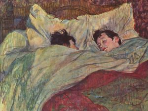 "Le lit", Henri de Toulouse–Lautrec
