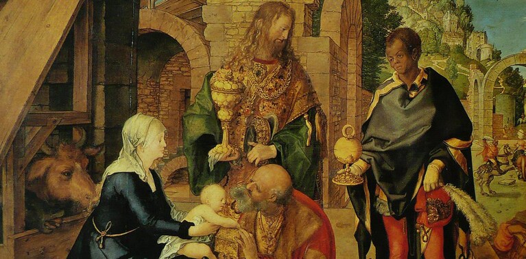 Adorazione dei Magi, Albrecht Dürer, Galleria degli Uffizi, Firenze
