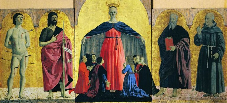 Polittico della Misericordia, Piero della Francesca, Museo civico di Sansepolcro