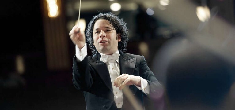 Il direttore venezuelano Gustavo Dudamel