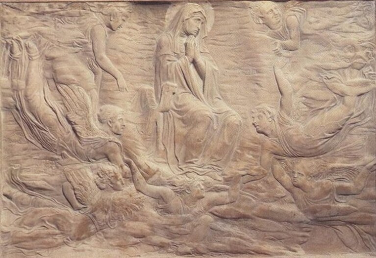 Assunzione della vergine, Donatello