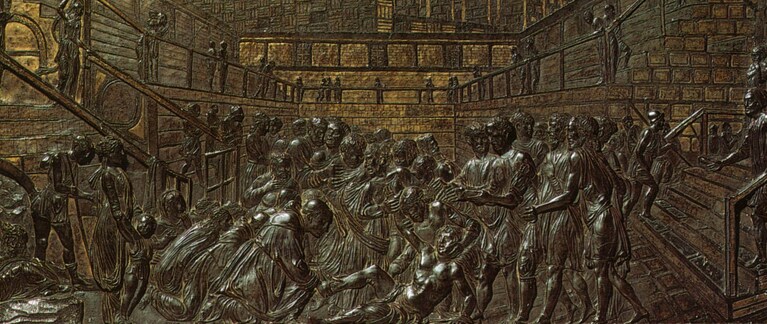 Miracolo del figlio pentito, Donatello, Padova