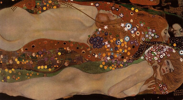 Watersnakes II, Gustav Klimt