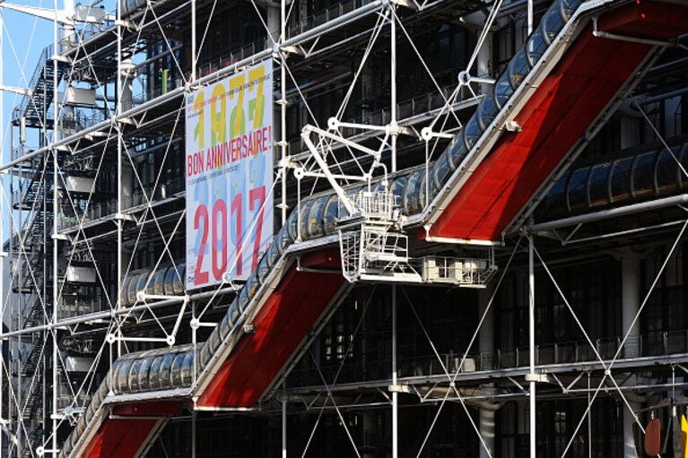 Il Centre Pompidou festeggia quarant'anni