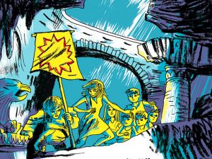 Dettaglio dalla cover de "La compagnia dei soli"