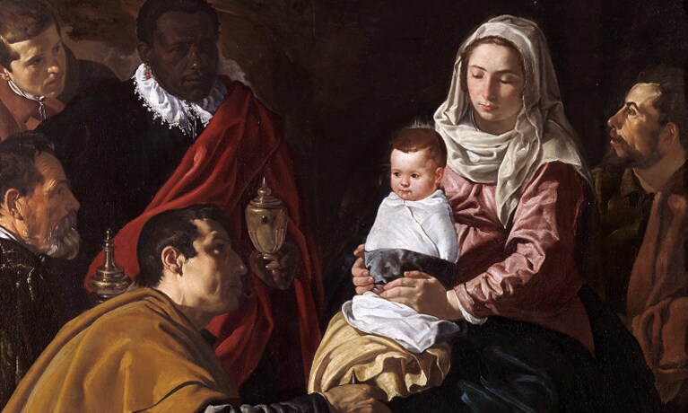 "Adorazione dei Magi" di Velasquez (1619), Museo del Prado, Madrid