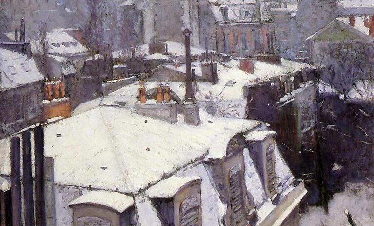 Gustave Caillebot, Veduta di Tetti, Musée d'Orsay