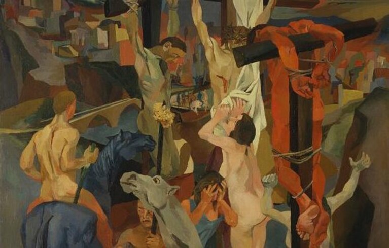 Renato Guttuso, "Crocifissione" (1940-41), Galleria Nazionale d'Arte Moderna, Roma