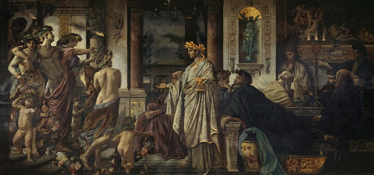 Anselm Feuerbach, Il Simposio di Platone
