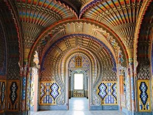 Sala dei Pavoni nel Castello di Sammezzano, Firenze