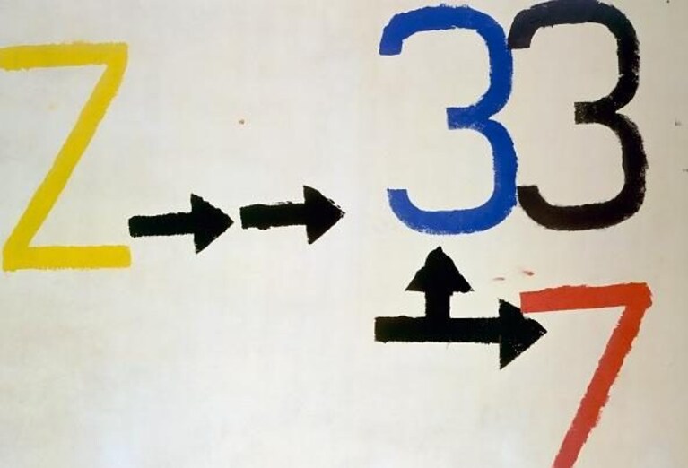 Jannis Kounellis, "Z3" (1961)