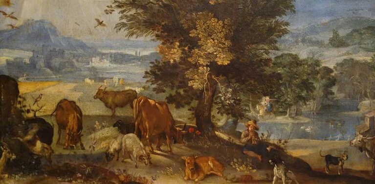 Sinibaldo Scorza, "Paesaggio"