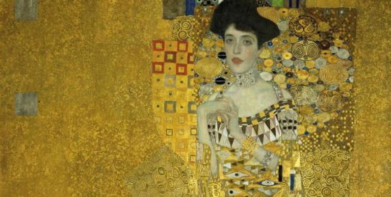 Gustav Klimt, "Ritratto di Adele Bloch-Bauer I" (1907)