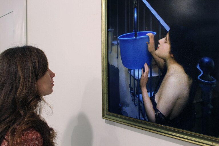 La mostra di Alexey Kondakov al Pan di Napoli (novembre 2016)