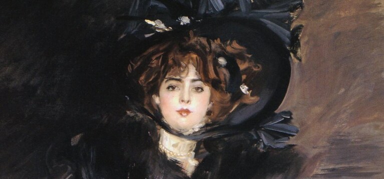 Giovanni Boldini, "Mademoiselle Lanthelme" (1907)