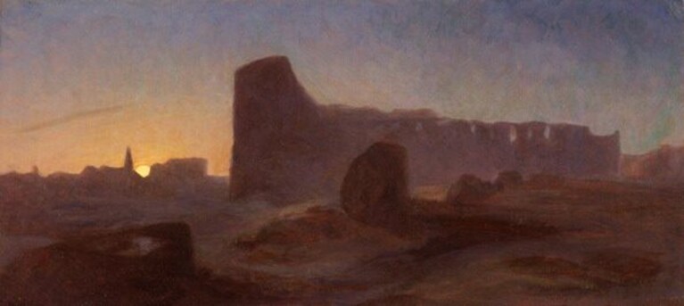 Il Colosseo in un dipinto di Thomas Hiram Hotchkiss (1865)