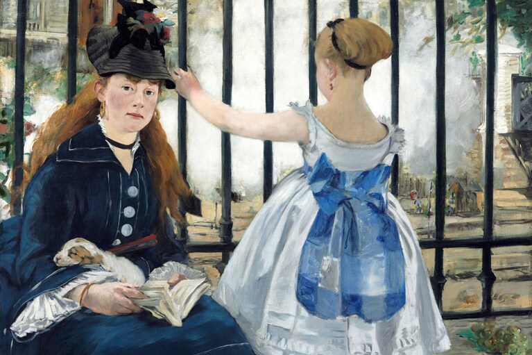 La ferrovia (1872), National Gallery of Art, Washington