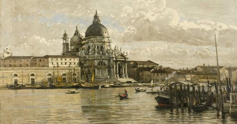 Filippo Carcano, Santa Maria della Salute, Museo Nazionale delle Belle Arti del Brasile