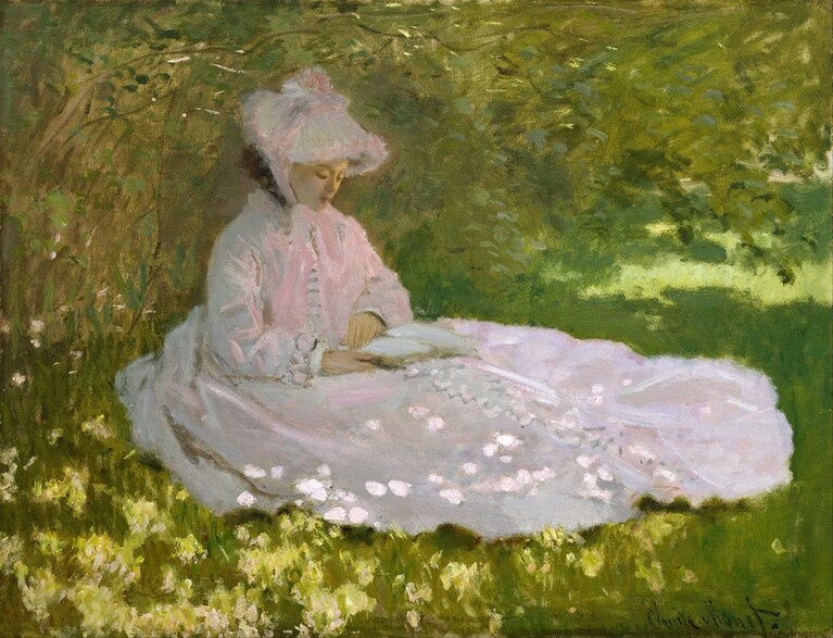 Claude Monet, Primavera (1872)